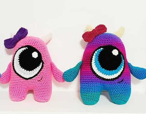 Adorable Amigurumi … It's A Cute Monster Alert! Get Your Crochet Hooks Out!