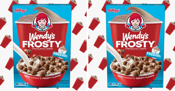Wendy’s Chocolate Frosty Is Being Turned Into a Crunchy Cereal With Marshmallow Pieces
