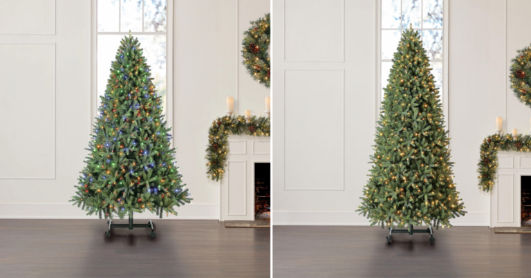 This Christmas Tree Allows You To Change Your Tree’s Height With The Push of A Button