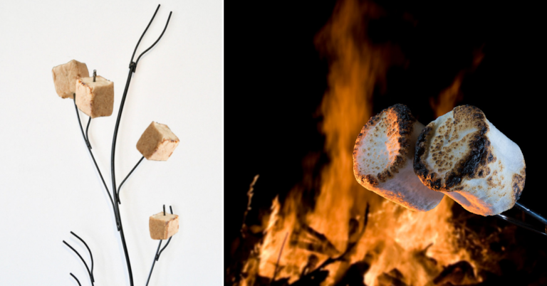 This Marshmallow Tree Allows You To Roast Marshmallows For The Entire Family In One Go
