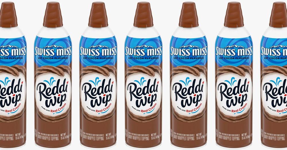 Reddi Wip’s New Swiss Miss Hot Cocoa Whipped Cream Is Meant To Be Eaten Straight From The Can
