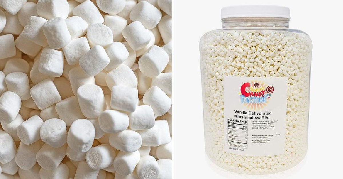 You Can Get A 2.5 Pound Container Of Mini Marshmallows And I Want It