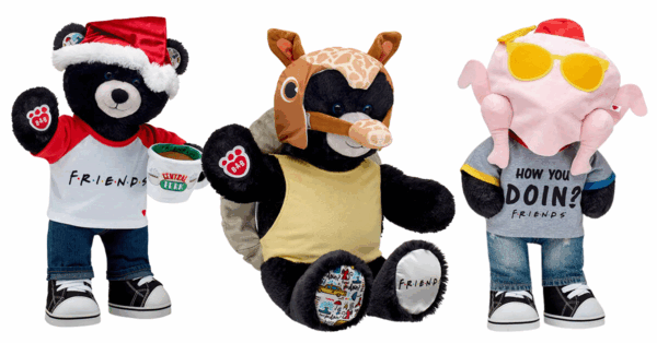 Build-A-Bear Just Released A Friends Collection That Will Always Be There For You
