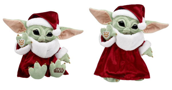 Build-A-Bear Just Released A Christmas Baby Yoda That Will Make You One With The Force