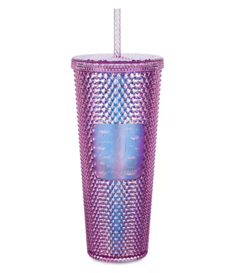 Pink & Silver Shimmering Disneyland Resort Starbucks Tumbler Now