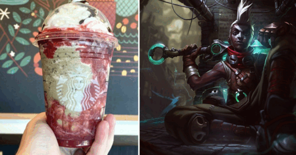 You Can Get An Ekko League of Legends Frappuccino From Starbucks To Celebrate Arcane