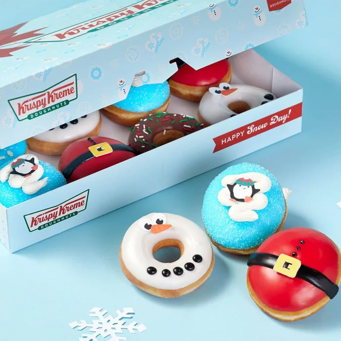 Krispy Kreme's Holiday Donuts Are Here and I Call Dibs on The Santa Donut