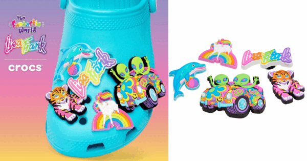 You Can Get Lisa Frank Crocs Charms And I Think I’ll Finally Start Wearing Crocs Now