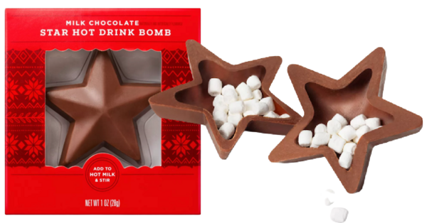 Target Is Selling A $3 Star-Shaped Hot Chocolate Bomb So Your Holiday Can Shine Bright