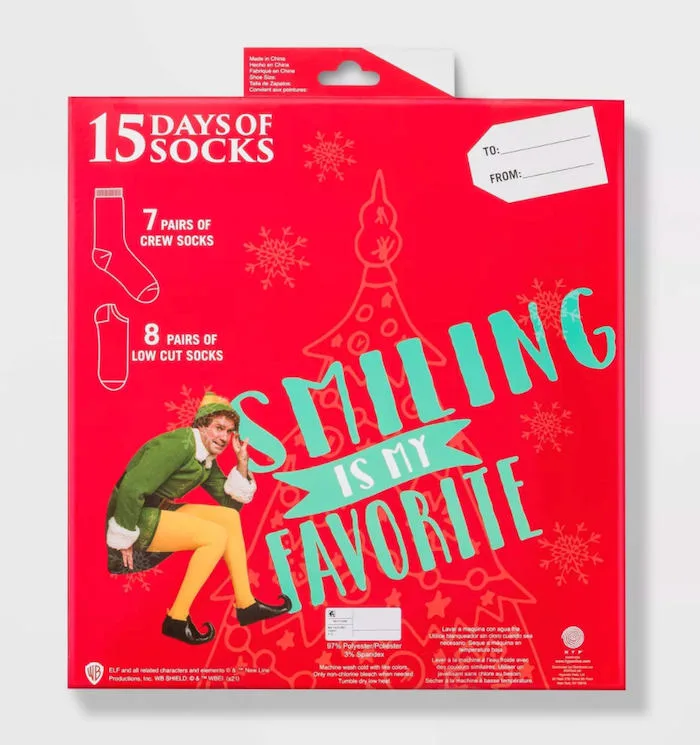 Target Is Selling An 'Elf' Advent Calendar That Is Stuffed With 15 Days