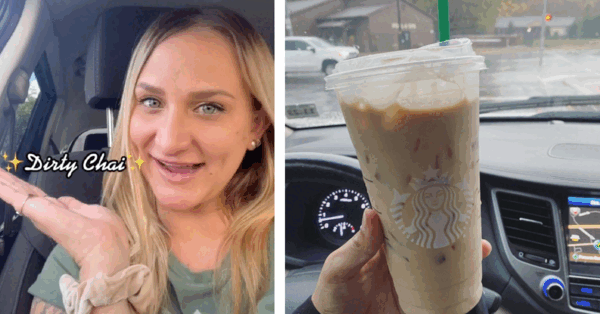 This Former Starbucks Barista Shows You How To Order ‘Dirt Cheap’ Dirty Chai Lattes and I’m On My Way