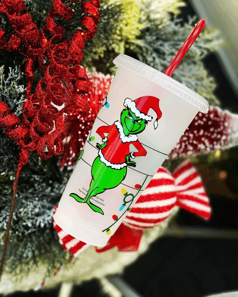 The Grinch Themed Starbucks Cold Cup