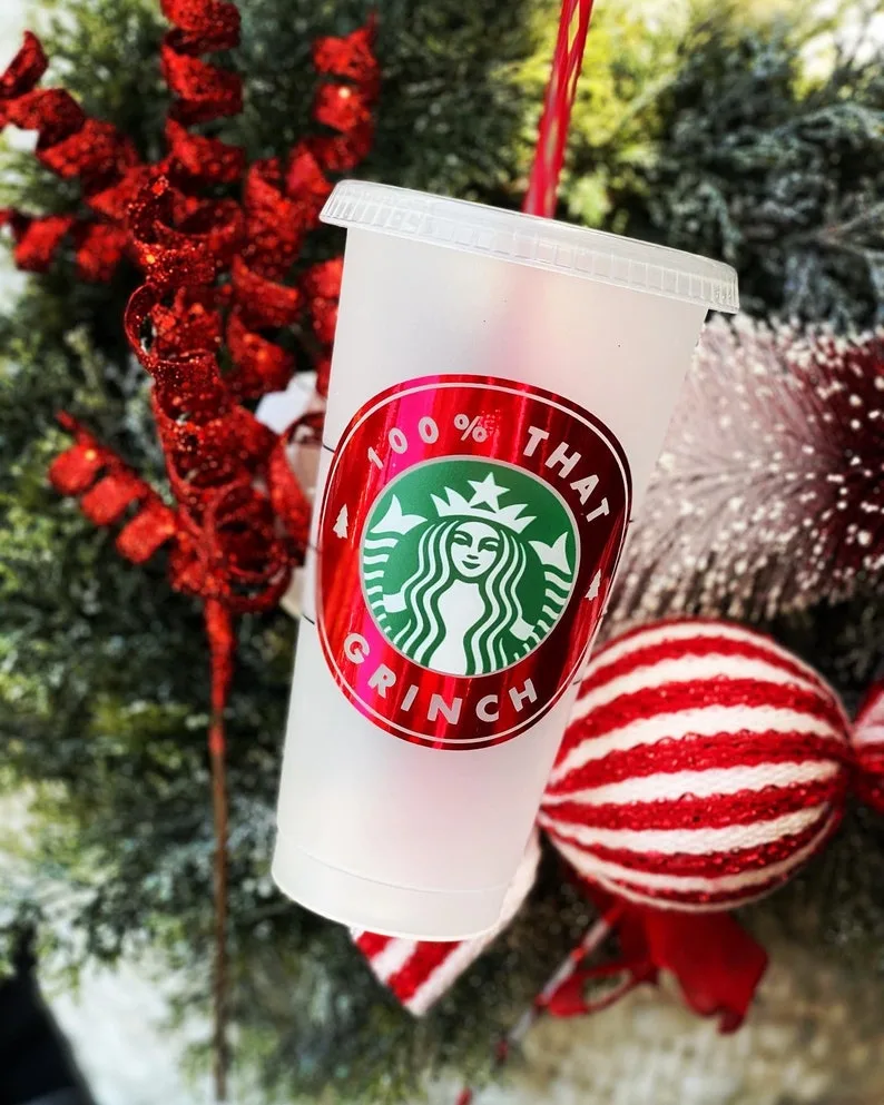 Grinchmas Blend Limited Edition Color Changing Starbucks Green to Red Hot  Cup