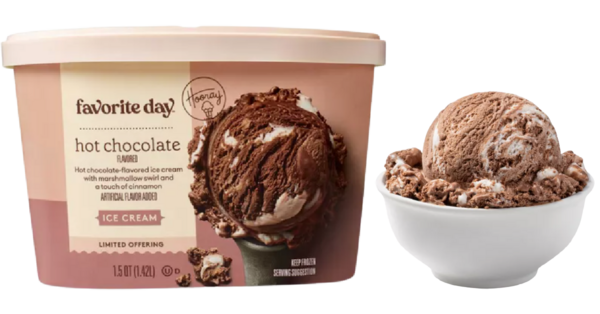 Target Is Selling Hot Chocolate Ice Cream That Has Marshmallow Swirls and Cinnamon