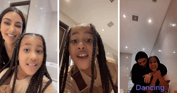 Kim Kardashian And North West Just Joined TikTok As A Team And We Are Here For It
