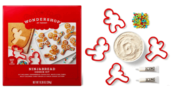 Target Is Selling A Ninjabread Cookie Kit For A Night Of Fun Holiday Baking