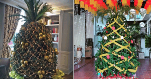 Move Over Christmas Trees, Large Pineapple Trees Are This Year’s Hottest Holiday Trend