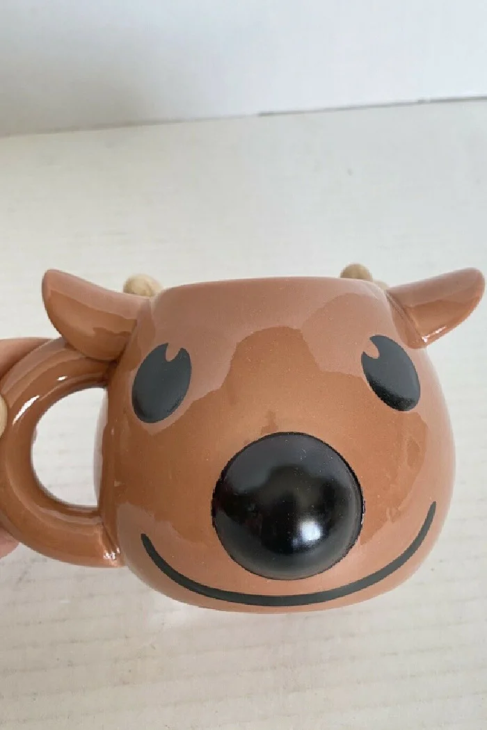 Reindeer Heat-Sensitive Color-Changing Coffee Mug