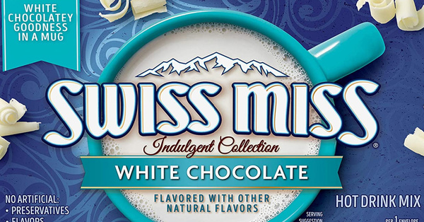 Swiss Miss Now Has White Chocolate Hot Cocoa To Sip On During The Winter Season