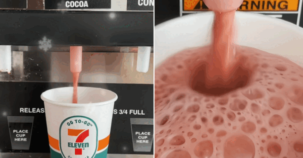 7-Eleven Now Has Pink Hot Chocolate and I’m On My Way