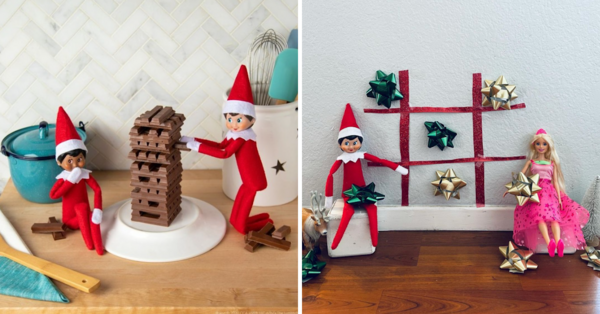 25 More Easy Elf On The Shelf Ideas