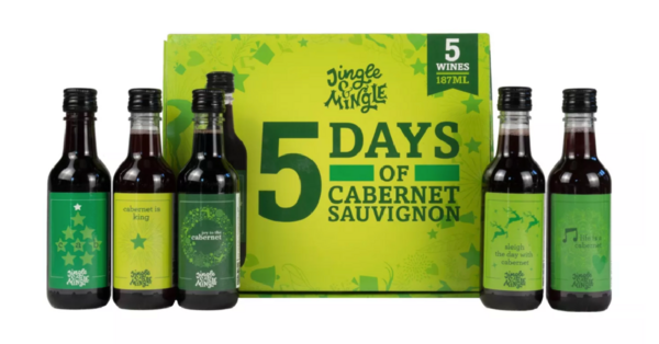 Jingle And Mingle Through Your Holiday Parties With This 5 Days of Cabernet Sauvignon Wine Set