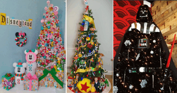 Disney Christmas Trees Are A Thing And They Are Bringing Pure Magic To The Holidays