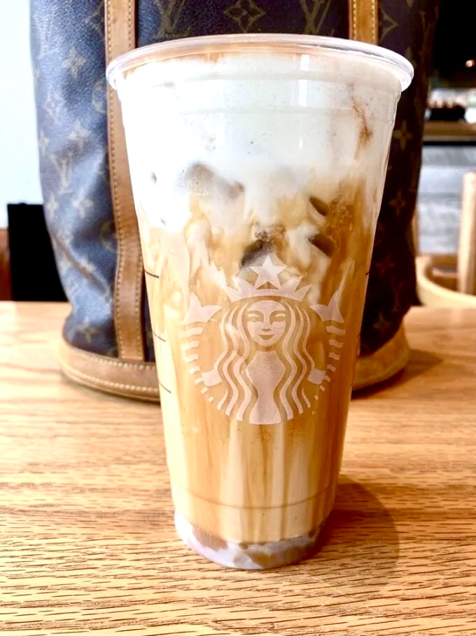 Salted Caramel Cold Brew with Cold Foam