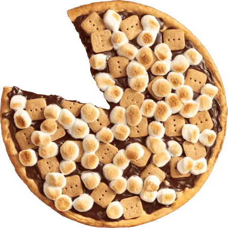 Delicious Dessert! Now get both S'Mores Dessert Pizza and Cinnamon Wheels  for AED 39 only. Use code: DD39 #dessertpizza #smoresdessert…