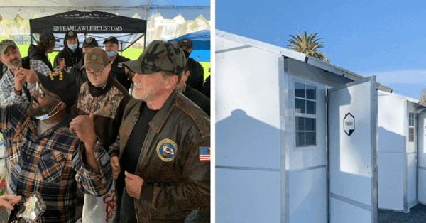 Arnold Schwarzenegger Just Donated 25 Tiny Homes To Homeless California Veterans