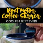 Mercury logo Boat Motor Coffee Stirrer