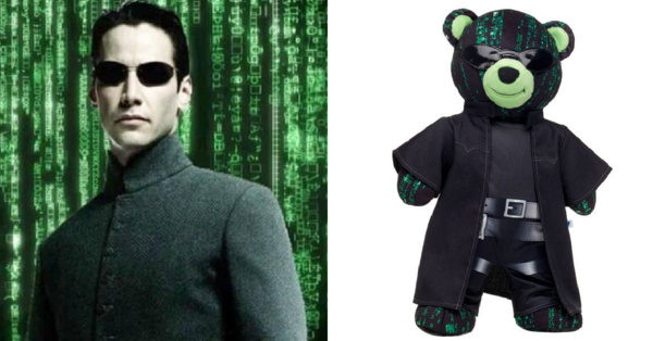 Build-A-Bear Just Released A Matrix Bear and It Looks Just Like Keanu Reeves
