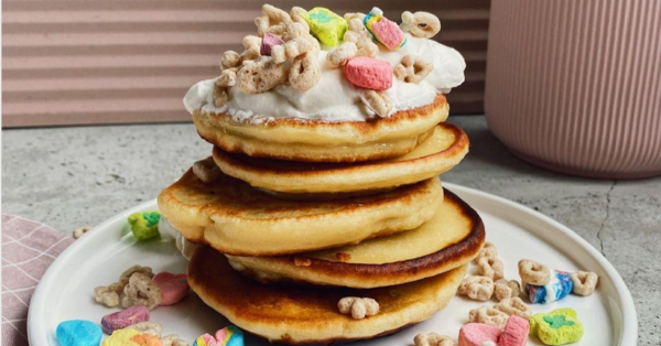 Lucky Charms Has a Complete Pancake Kit So You Can Turn Your Favorite Cereal Into Fluffy Pancakes