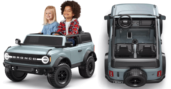 You Can Get Your Kids A Ford Bronco Ride-On Toy So They Can Drive Around The Neighborhood In Style