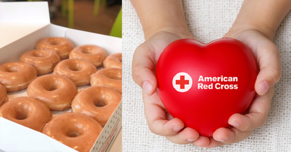 Krispy Kreme Will Give You A Free Dozen of Doughnuts When You Donate Blood At American Red Cross