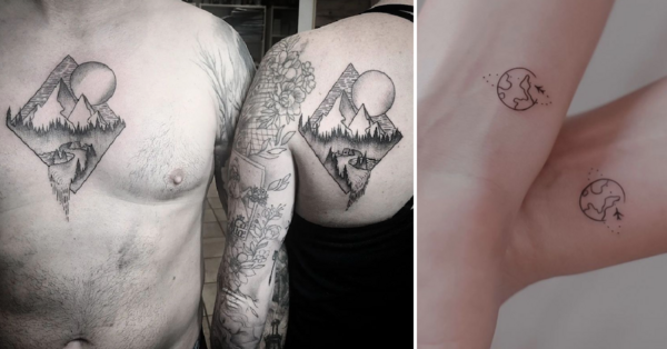 10 Inspiring Matching Tattoo Ideas for Couples — Certified Tattoo Studios