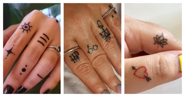 Finger Tattoos for Women. A finger tattoo is very sweet and sexy… | by  Wormhole Tattoo | Medium