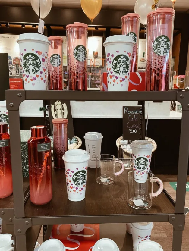 The Starbucks Valentine's Day Launch Is Coming Up And I Am Falling In Love  With These Cups