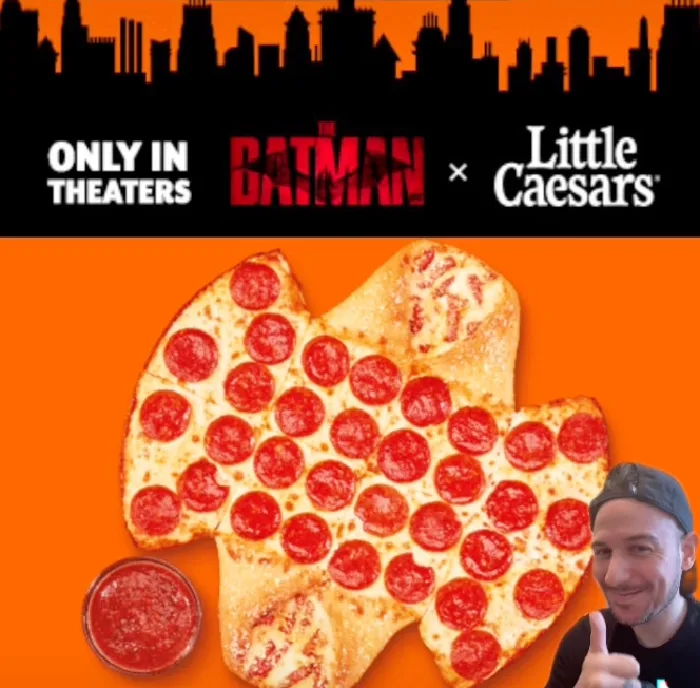 Little Caesars Has a New Batman Shaped Pizza So You Can Eat Like You're In  Gotham City