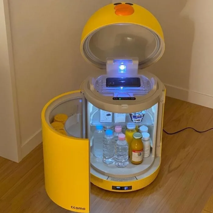 This Duck Shaped Mini Fridge Is The Cutest Way To Store Your