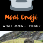 What does mean in texting? Use of the moai emoji is usually meant to imply  strength or determination, and it's also used frequently in Japanese  pop-culture posts. Sep 12, 2018 DI emoji
