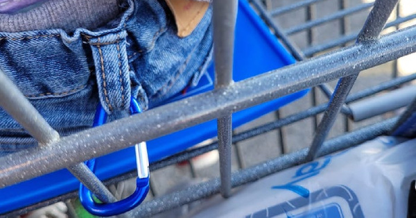 Parents Are Strapping Their Kids To Shopping Carts and It’s Pure Genius