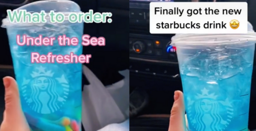 Is The Viral “Under the Sea Refresher” From Starbucks A Real Drink You Can Order?