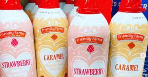 Aldi Is Selling Strawberry And Caramel Whipped Topping and I’m About To Put It On Everything