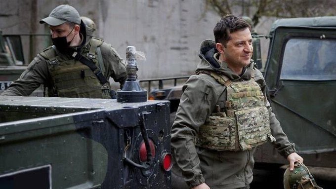 Ukraine’s President Joins the Fight in The Streets Even Though The U.S. Offered Him a Way out