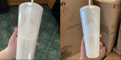 Starbucks Released A Rare Pearlescent Tumbler And Everyone Is Going Crazy For It