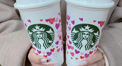Starbucks Is Selling A $3 Color Changing Cup for Valentine’s Day and I’m Off To Get One