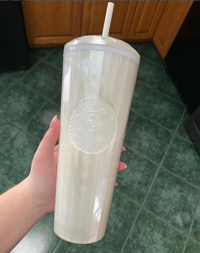 Starbucks Released A Rare Pearlescent Tumbler And Everyone Is Going Crazy  For It