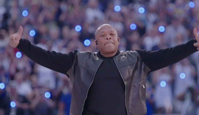 The NFL Asked Dr. Dre Not Say A Certain Lyric During His Halftime Performance and He Did Anyway
