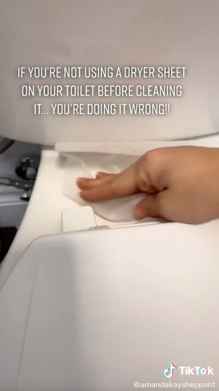 How to Use Dryer Sheets to Clean Your Toilet